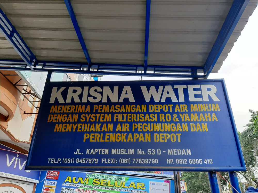 Krisna Water - Jasa Pemasangan Depot Air Minum kota medan